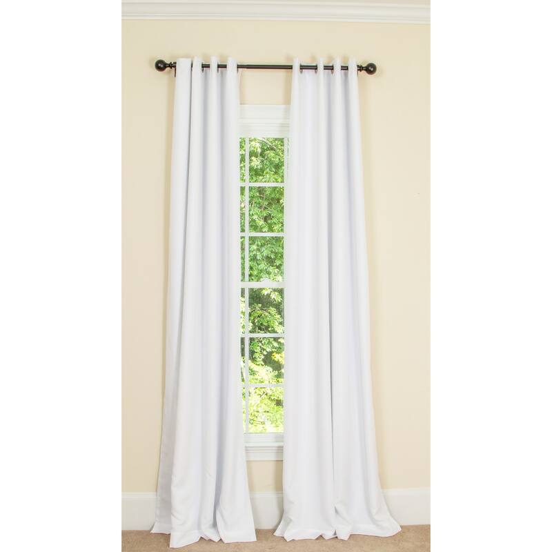 Elle 100% Blackout Grommet Curtains, 2 Panels