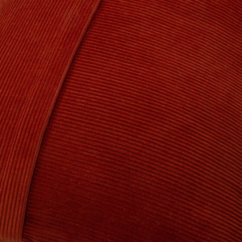 Rizzy Home Solid Modern Velvet Corduroy Throw Pillow