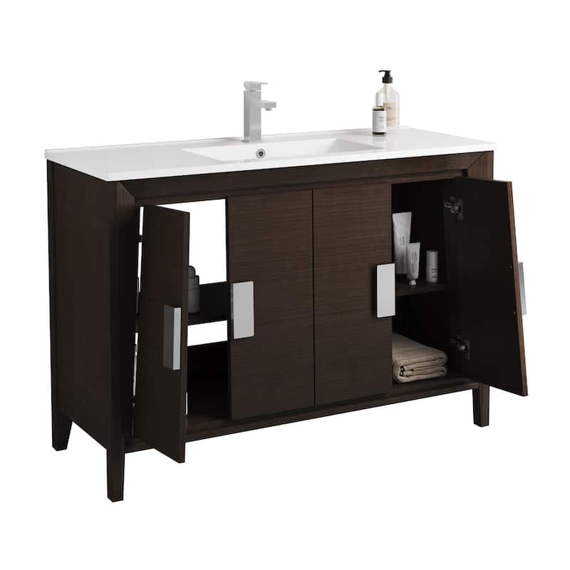 Fine Fixtures Imperial Collection Bathroom Vanity Cabinet Set,