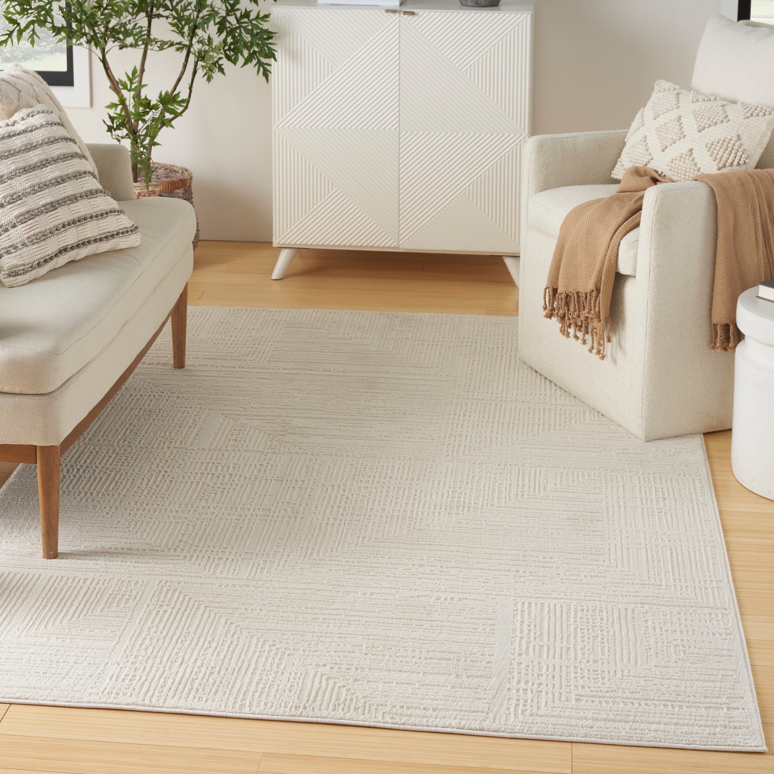 Nourison Eco-Friendly Indoor Abstract Area Rug