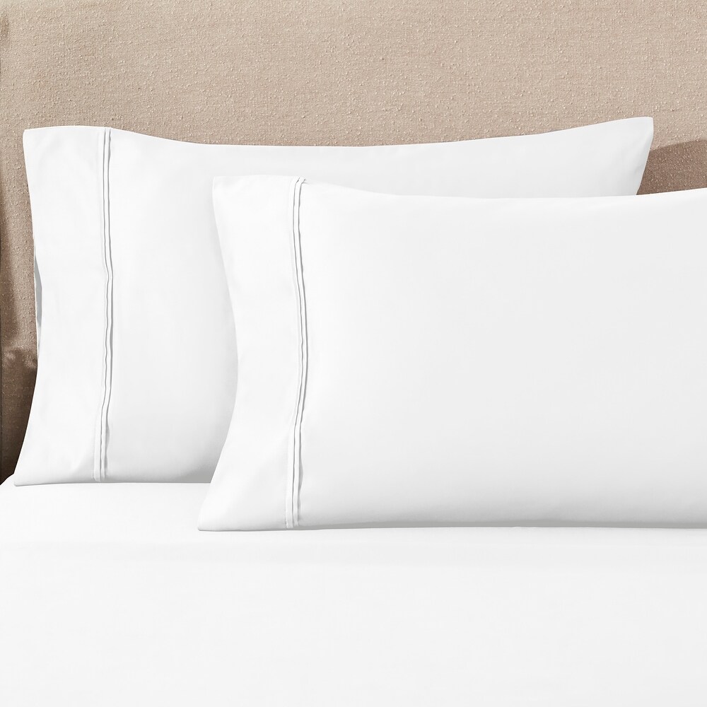 BEDELITE Cooling Bamboo Pillow Cases Queen Set Of 2 - Rayon From Bamboo, Silky Soft, 20x30 Inches, For Hot Sleepers