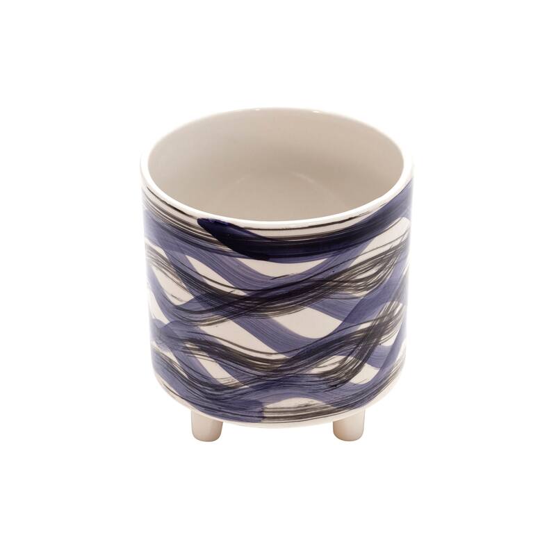 S/2 Footed Planters 9/6"