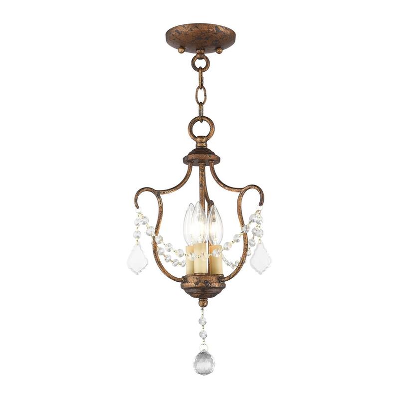 Livex Lighting Chesterfield 3 Light Pendant