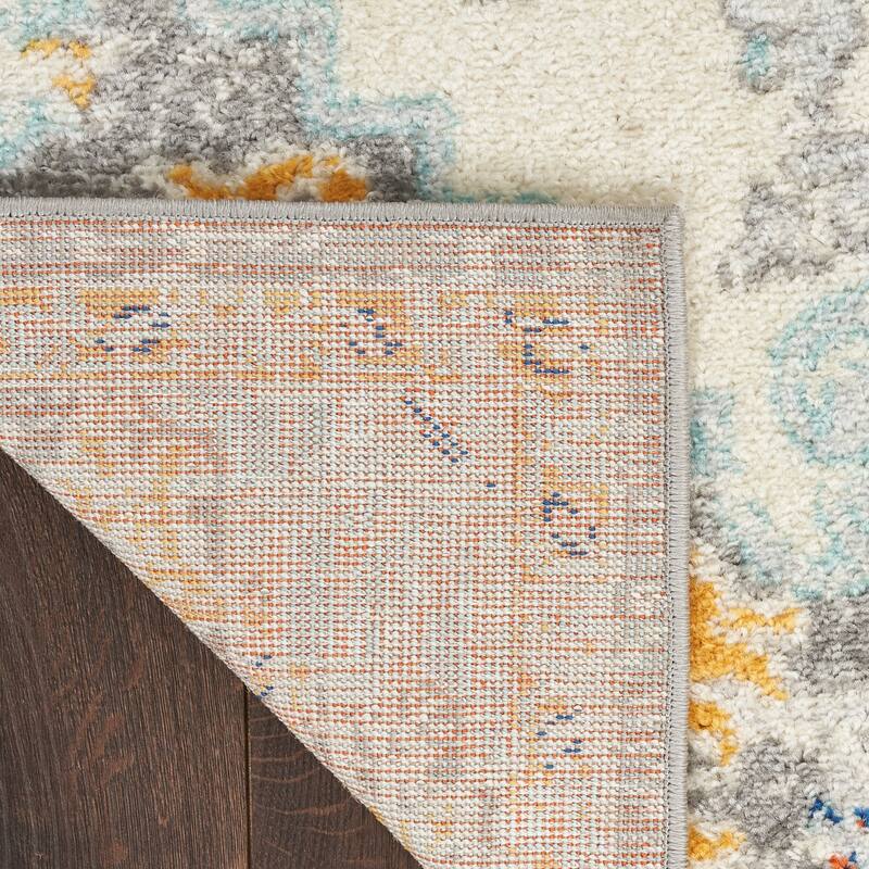 Nourison Passion Indoor only Multicolored Persian Area Rug