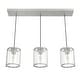 preview thumbnail 3 of 15, Hunter Astwood 3-Light Linear Cluster, Kitchen Island, Dining Room - Transitional, Contemporary, Modern Farmhouse
