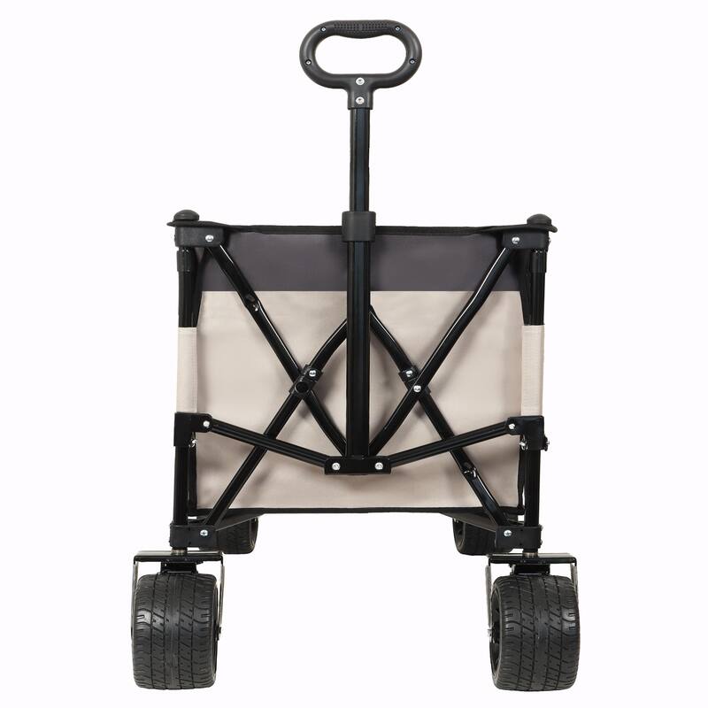 Heavy-Duty Foldable Utility Wagon - 480lbs Capacity, Patented Ultra-Stable Frame