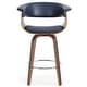 preview thumbnail 36 of 186, 26"/29" Faux Leather Swivel Bar Stools, Wood Counter Stool