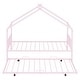 preview thumbnail 78 of 81, Metal house bed with trundle