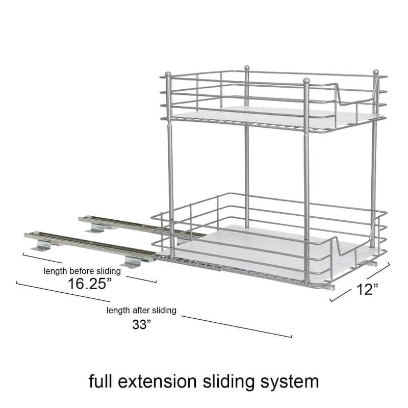 Household Essentials 2-Tier Pantry Organizer