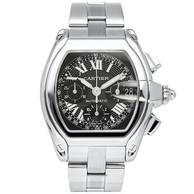Cartier Men's Roadster Black Dial Watch - W62007X6 - 6 (36)