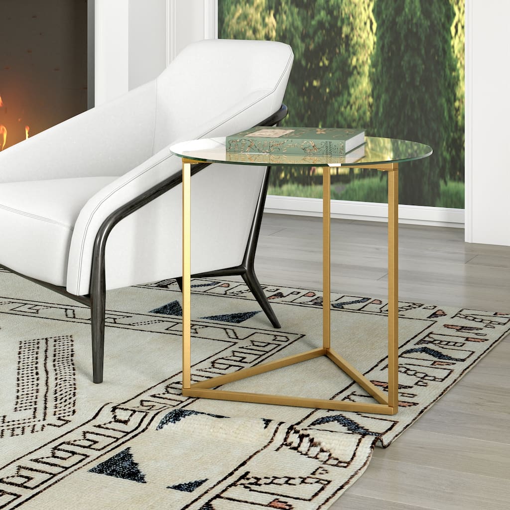 Jenson 24" Wide Round Side Table - 24" Wide