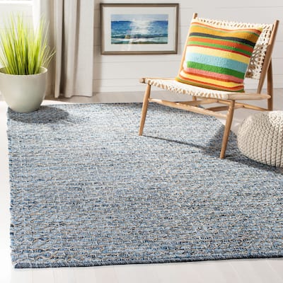 SAFAVIEH Handmade Montauk Zuhre Casual Geometric Cotton Rug