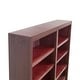 preview thumbnail 9 of 15, Concepts in Wood Double Wide Wood Bookcase, 12 Shelf, 84 inch Tall