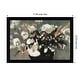 preview thumbnail 35 of 57, Dark Flower Aesthetic II by Samuel Dixon Wood Framed Wall Art Print 17 x 12 in - Black