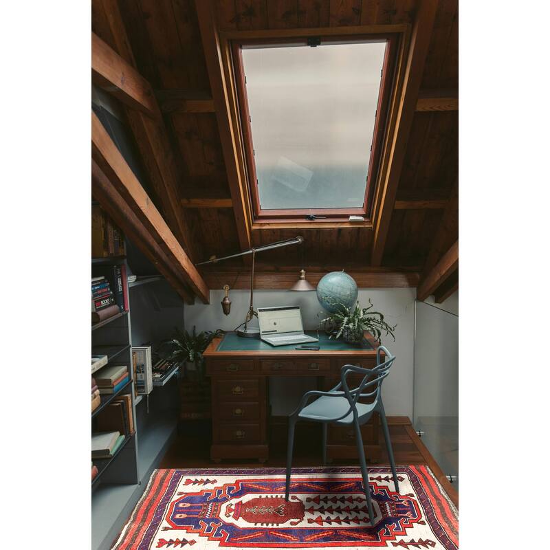 ECARPETGALLERY Hand-knotted Teimani Ivory Wool Rug - 2'8 x 4'1