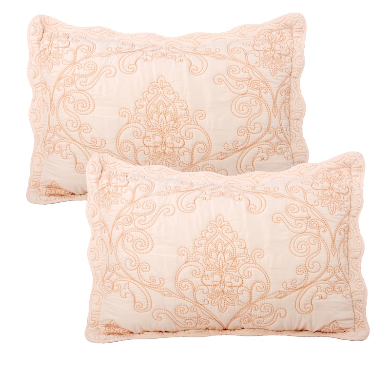 Serenta Damask Oversized 4-piece Bedspread Set