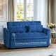 preview thumbnail 13 of 27, 3 in 1 Velvet Sofa Bed with Adjustable Backrest