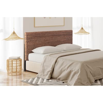 Ashbury Woven Wicker Rattan Abaca Headboard