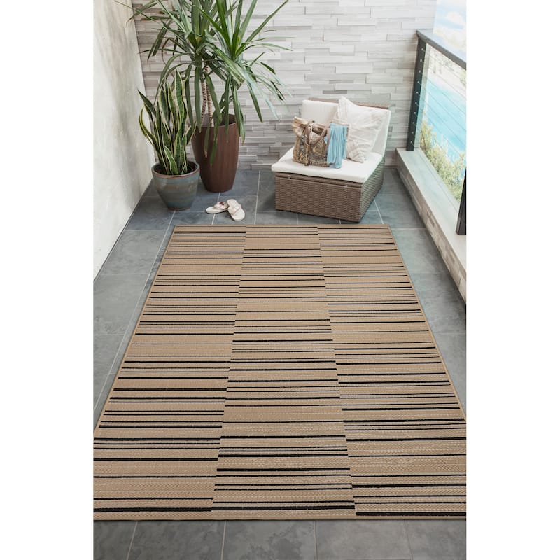 Liora Manne Katonah Lines Indoor/Outdoor Rug