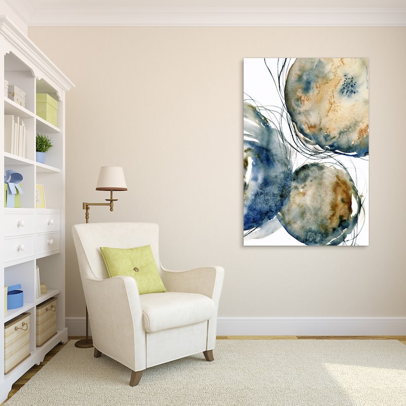 Empire Art"Hibernation I" Frameless Tempered Art Glass Wall Art