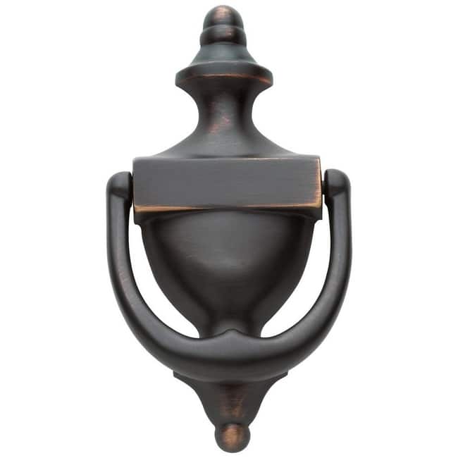 Baldwin Colonial Style Solid Brass Door Knocker - Venetian Bronze