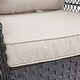 preview thumbnail 19 of 18, 3 Pieces Outdoor Wicker Swivel Rocker Set with Glass Top Side Table