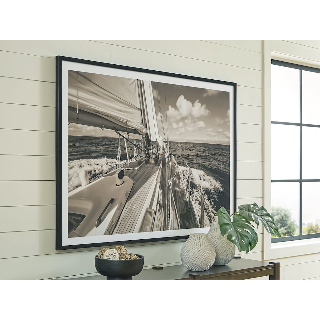 Signature Design by Ashley Arlanford Gray/White Wall Art