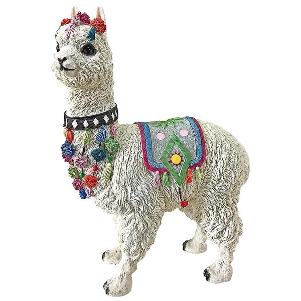 christmas llama statue