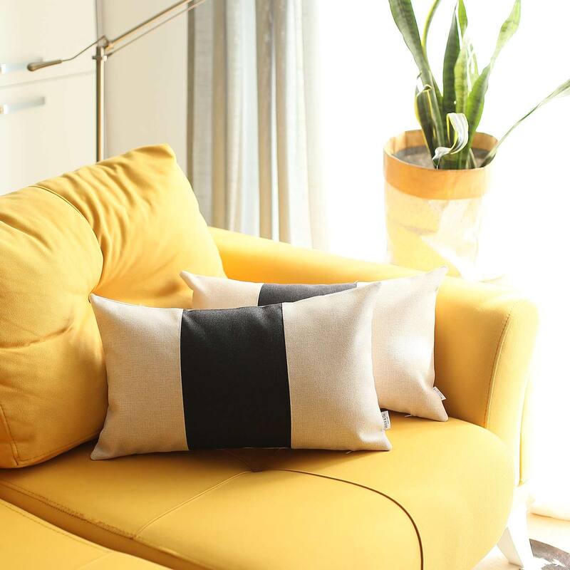 Boho-Chic Decorative Houndstooth Jacquard Pillow Covers 2 PCS