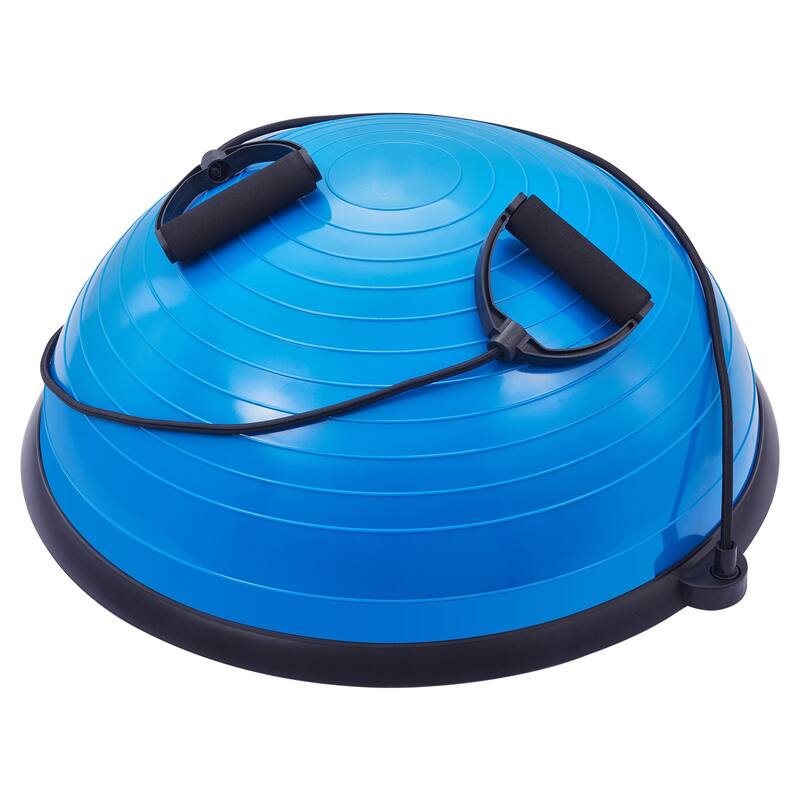 Half Balance Ball Trainer 23" for Full Body Workout, Home Gym Fitness