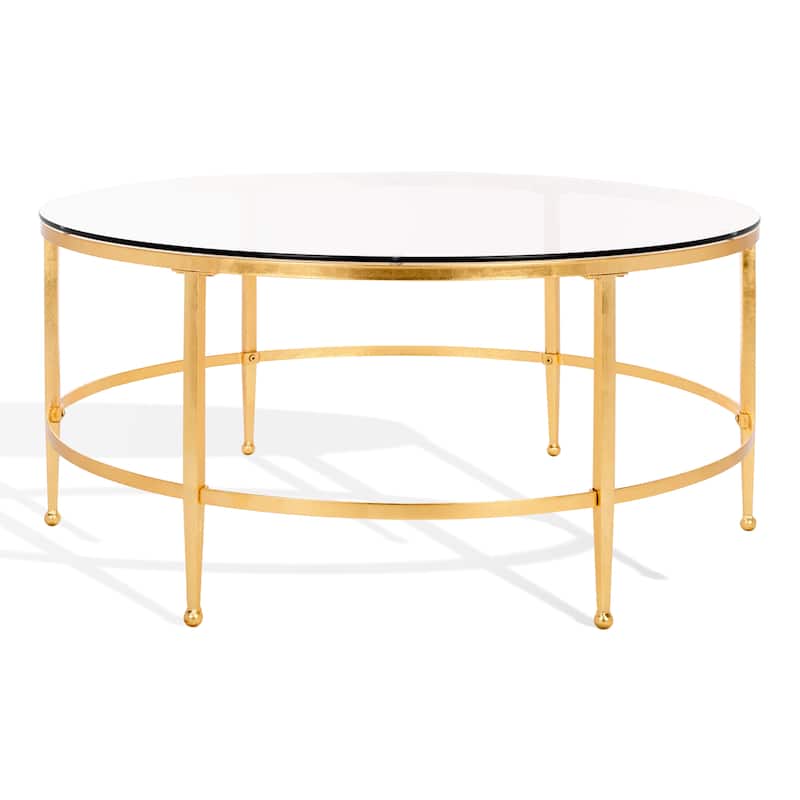 SAFAVIEH Home Edmund Cocktail Table - 40"W x 40"D x 19"H