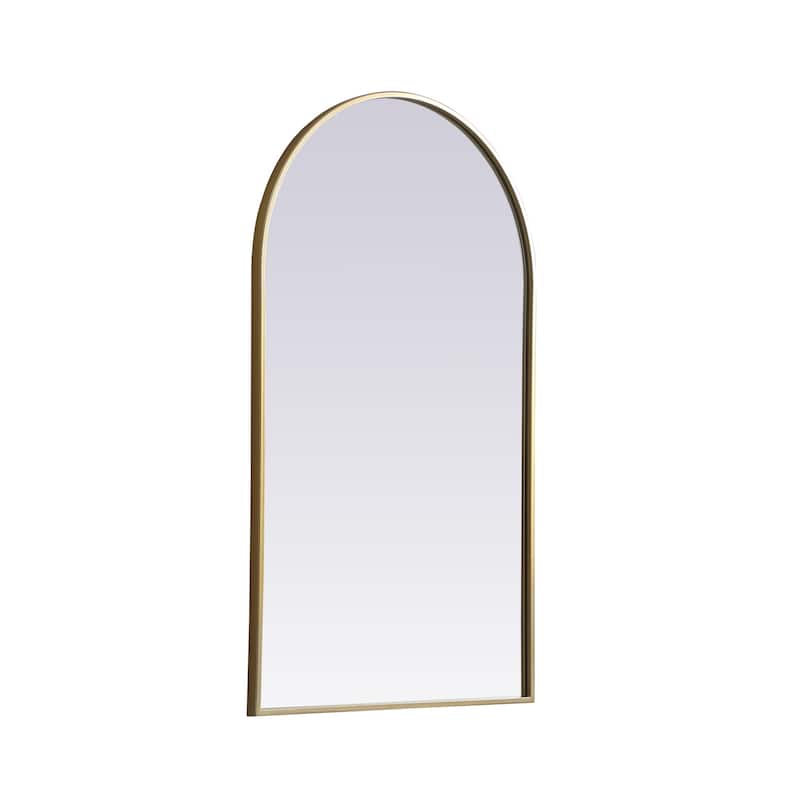 Elegant Lighting MR1A2440 Ayra 24" W x 40" H Modern Arched Bathroom