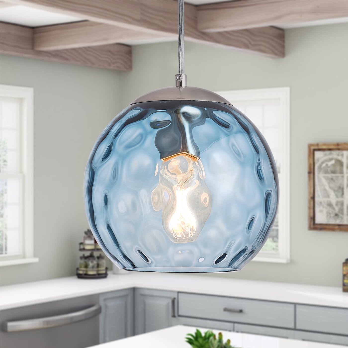Ceiling light blue 2025