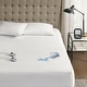 preview thumbnail 3 of 11, Waterproof White Heated Mattress Pad by Serta