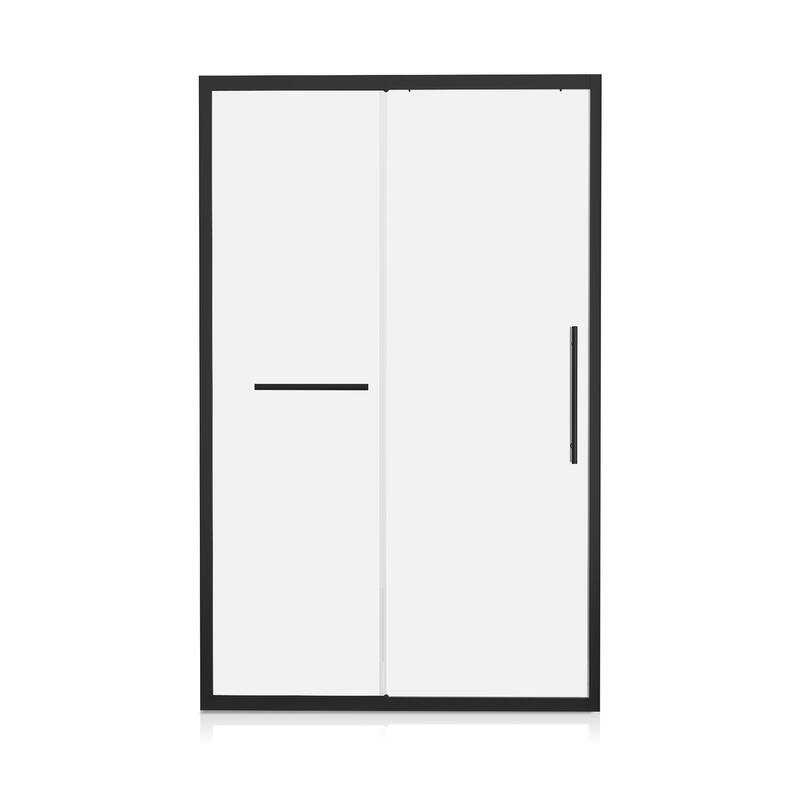 i-Homare 48 in. W x 72 in. H Semi-Frameless Sliding Shower Door, Easy to Install