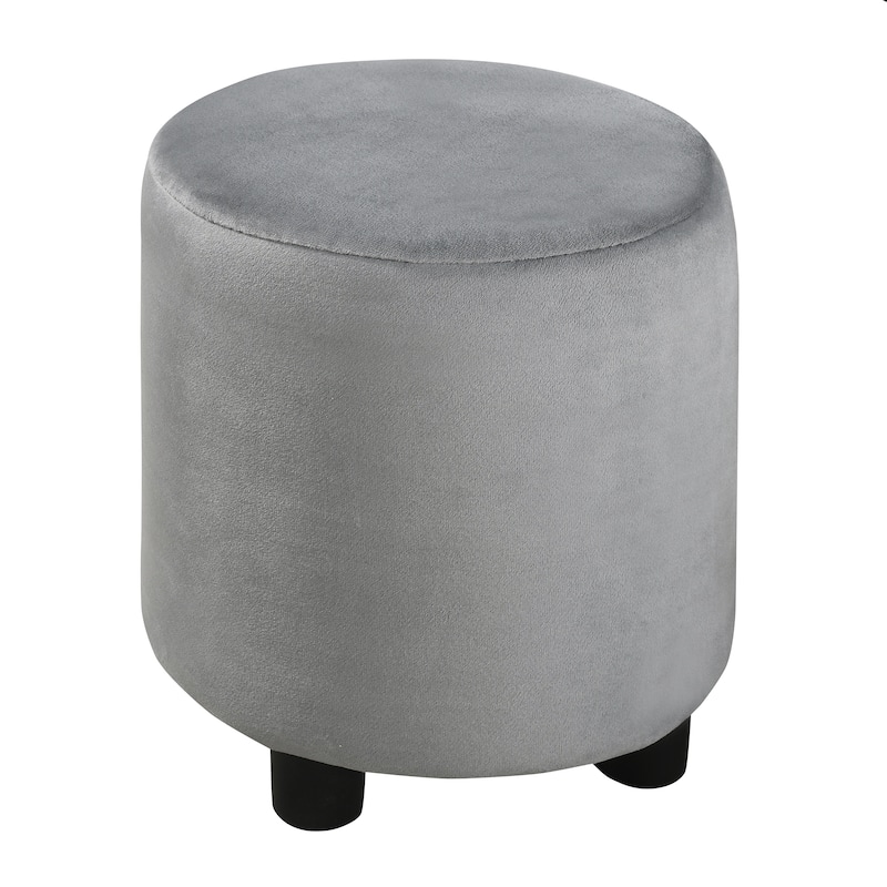 Full Size Upholstered Grounded Bed, Mother & Child Bed with Bedside Desk and Little Round Stool
