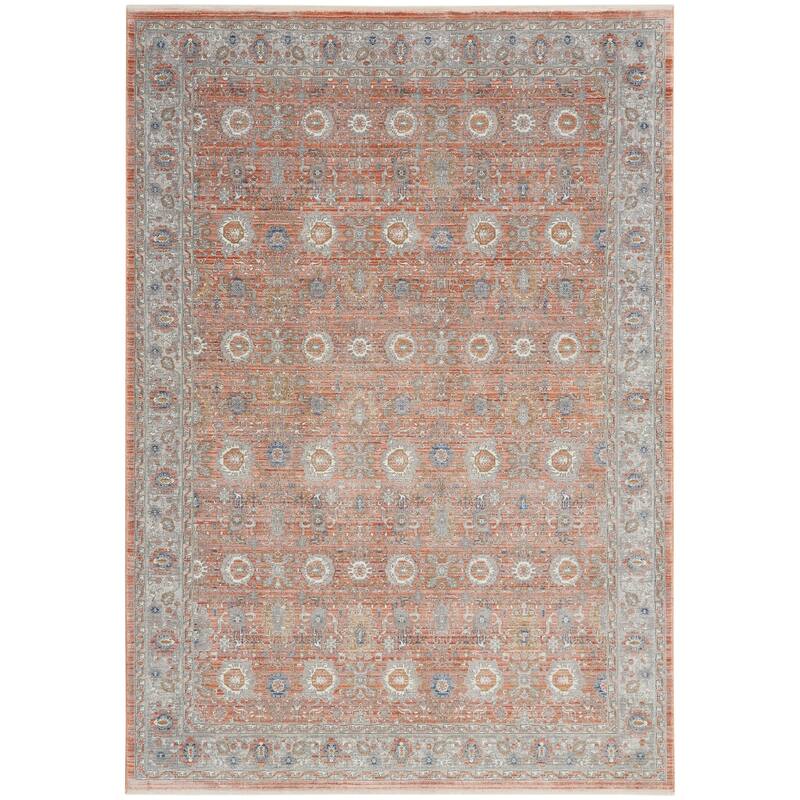 Nourison Starry Nights Contemporary Persian Floral Medallion Area Rug