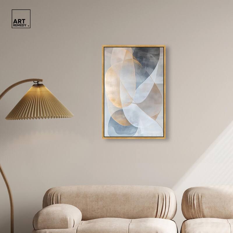 Blue Haze Canvas by Art Remedy