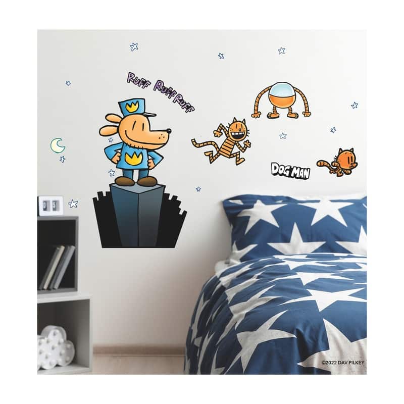 Dogman Giant Peel and Stick Wall Decals by RoomMates