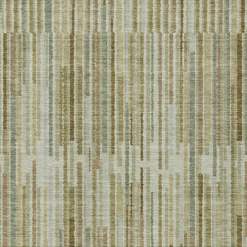 HomeRoots Striped Transitional Rectangle Outdoor Rug