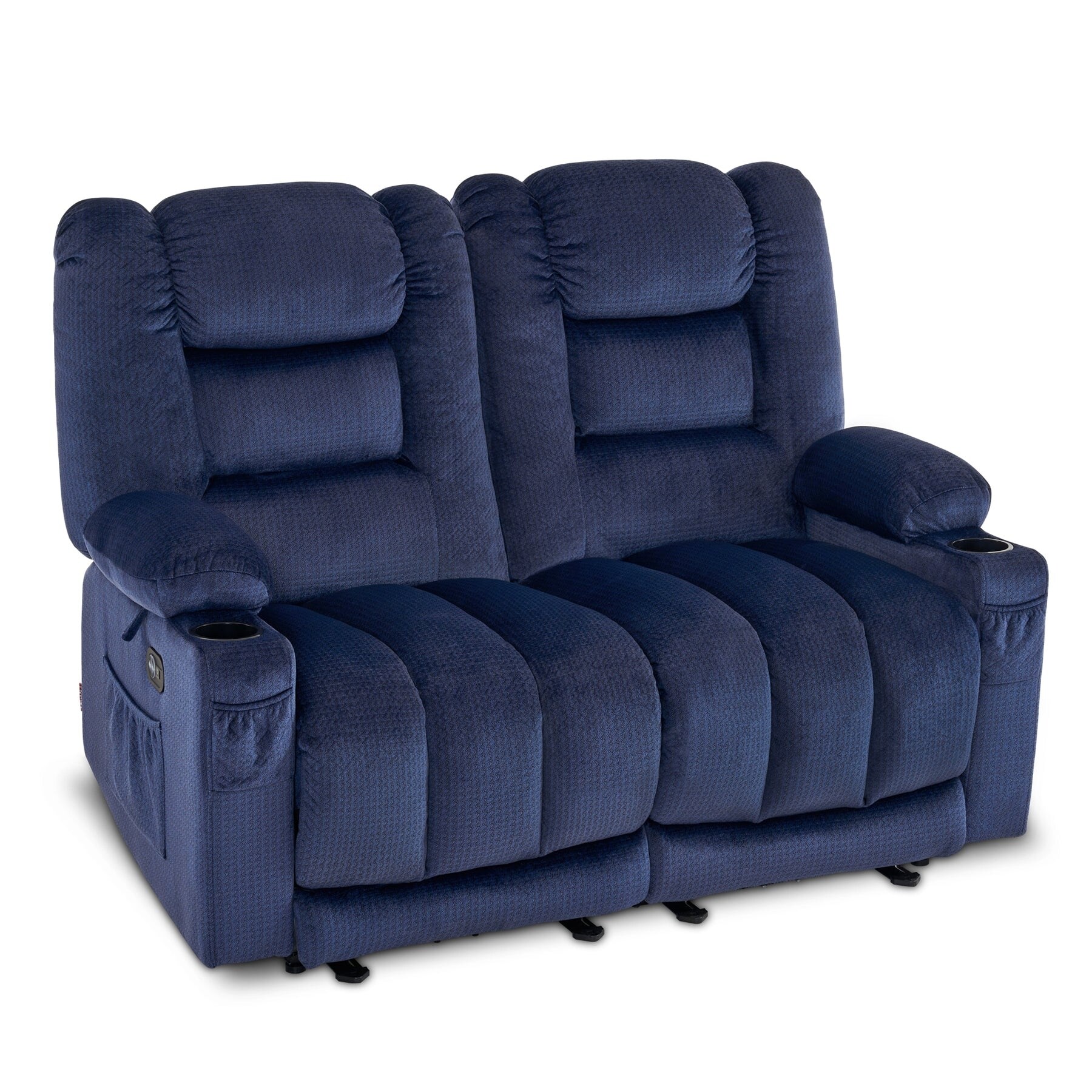 Massage loveseat recliner discount