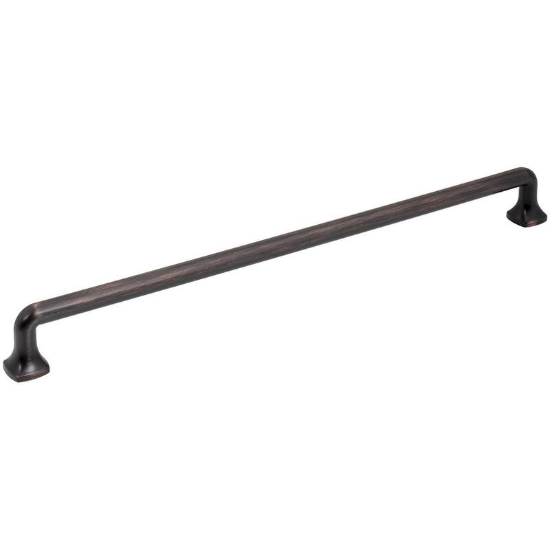 Jeffrey Alexander 663-305 Griffin 12" (305mm) Center to Center Modern - Brushed Oil Rubbed Bronze