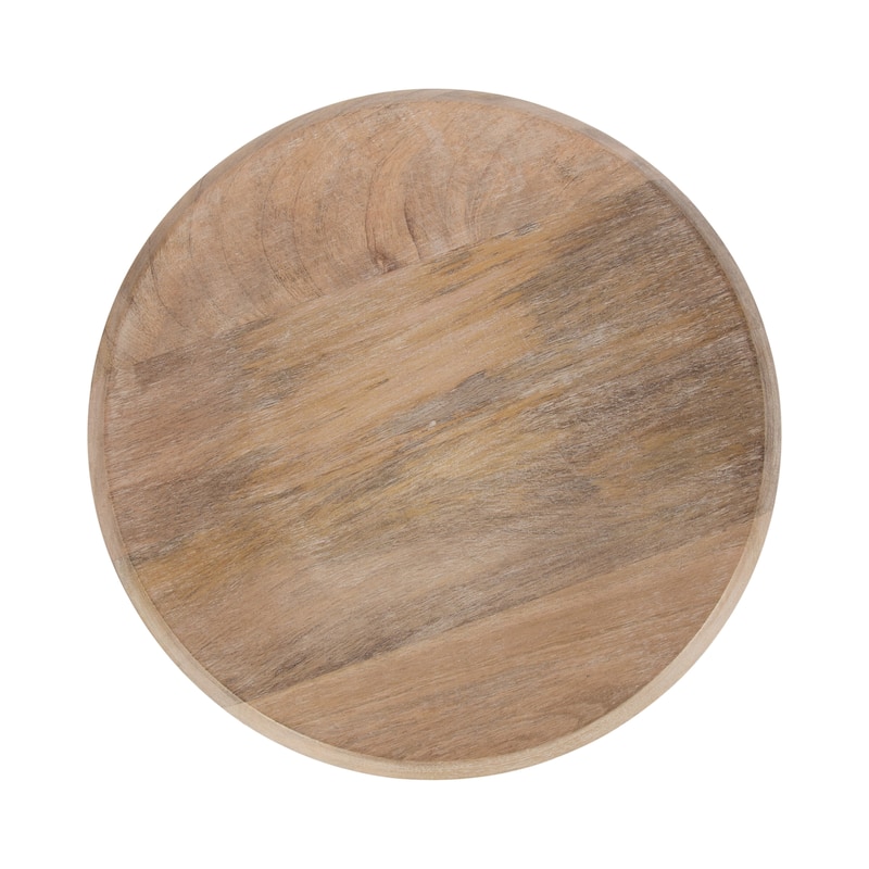 Kate and Laurel Tourneaux Wood Side Table