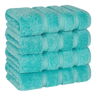 American Soft Linen 4-Piece Turkish Hand Towel Set
