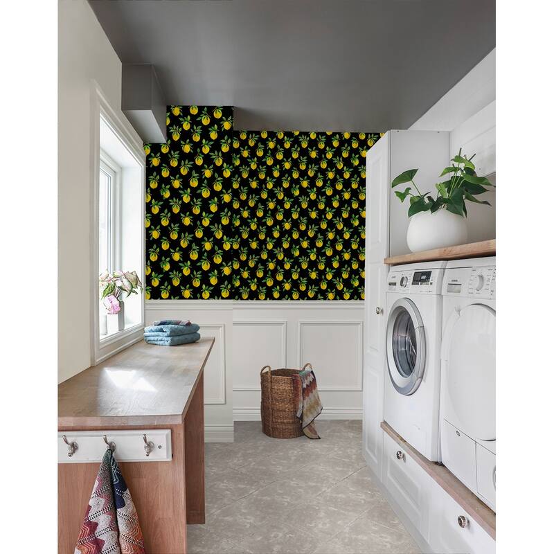 Daisy Bennett Designs Lemoncello Peel and Stick Wallpaper