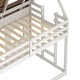 preview thumbnail 24 of 23, Kid-Friendly Design Twin Over Twin Bunk Bed House Bed