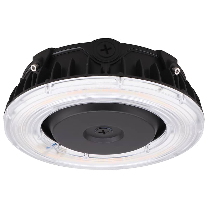 LED Canopy Fixture 75 Watt CCT Selectable Bronze Finish - Bronze