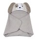 preview thumbnail 4 of 3, Lambs & Ivy Baby/Infant Luxury Cotton Terry Dog/Puppy Hooded Bath Towel