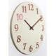 preview thumbnail 11 of 24, Infinity Instruments Vogue 12-inch Round Wall Clock - 12 x 1.25 x 12