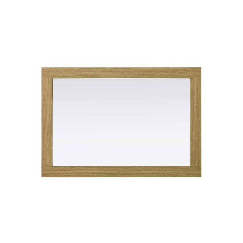 Solene Wooden Rectangle Mirror